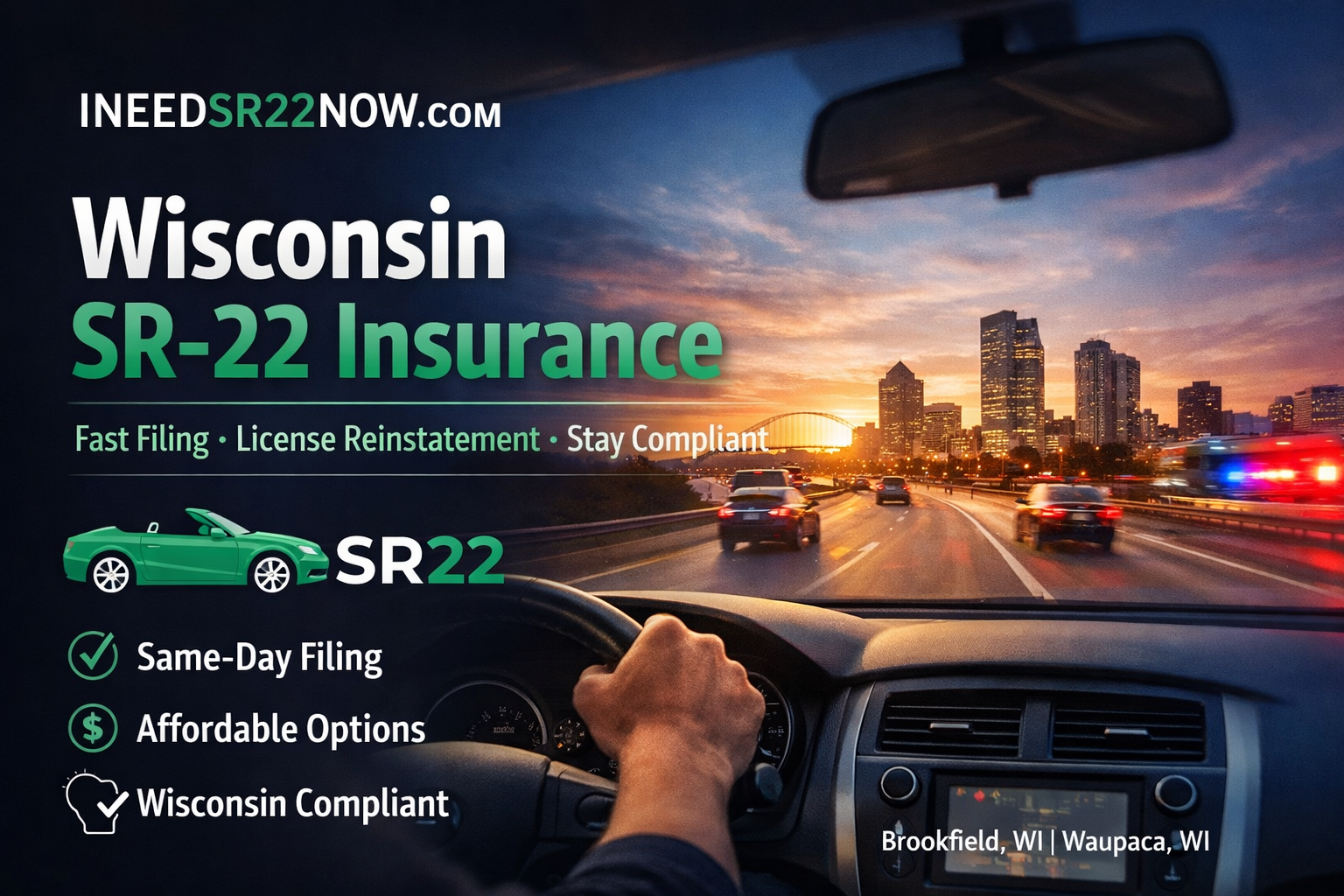 wisconsin sr22 insurance