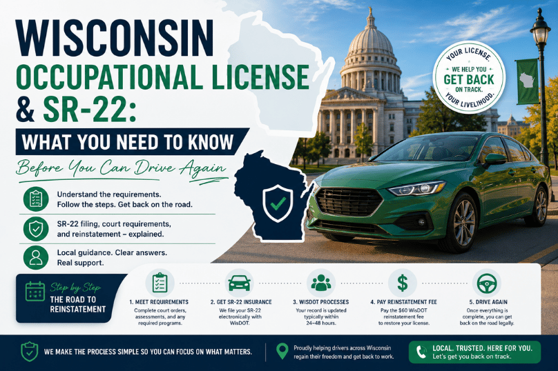 Wisconsin Occupational License & SR-22 What You Need to Know Before You Can Drive Again (1)
