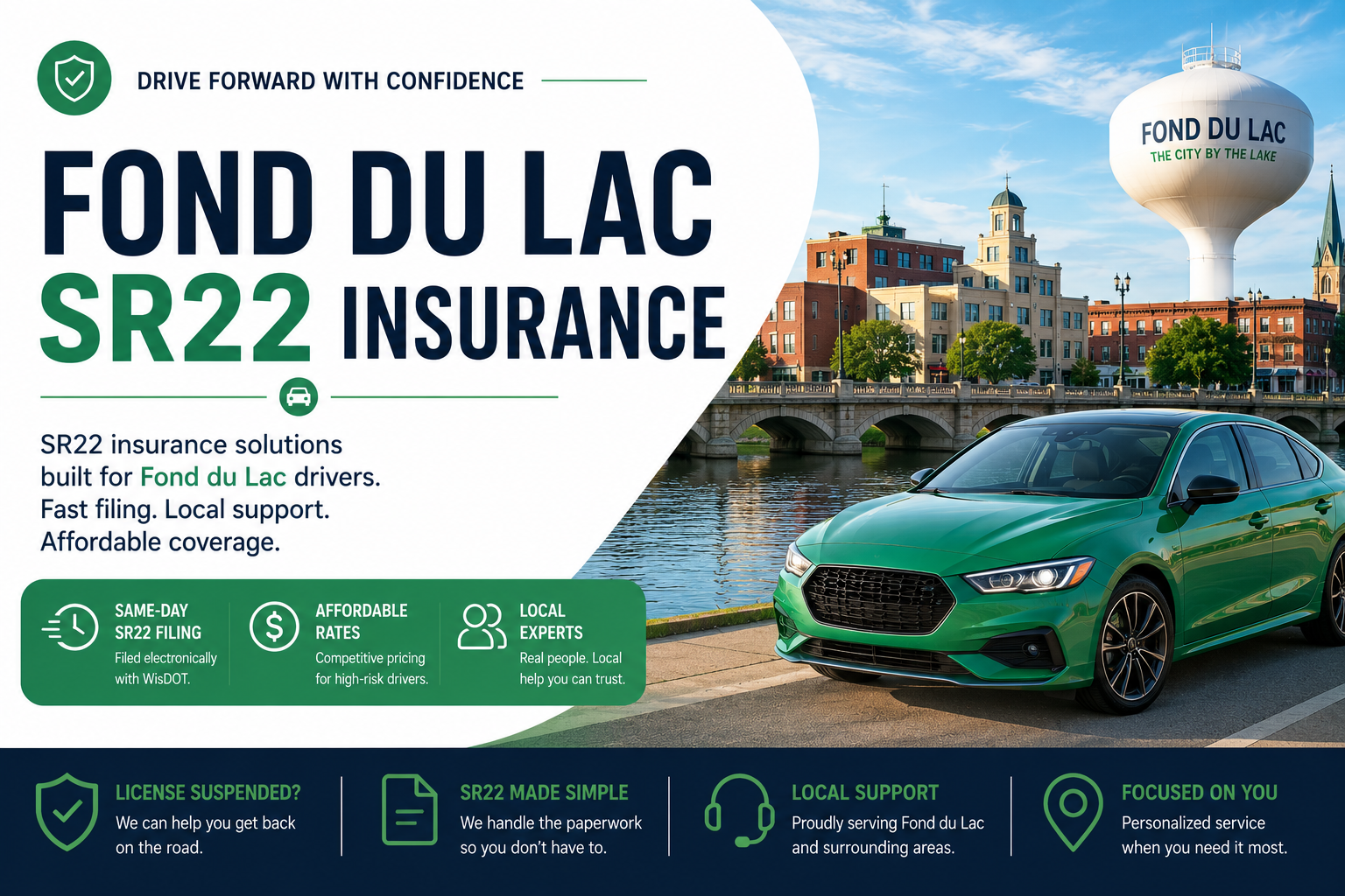 fond du lac sr22 insruance