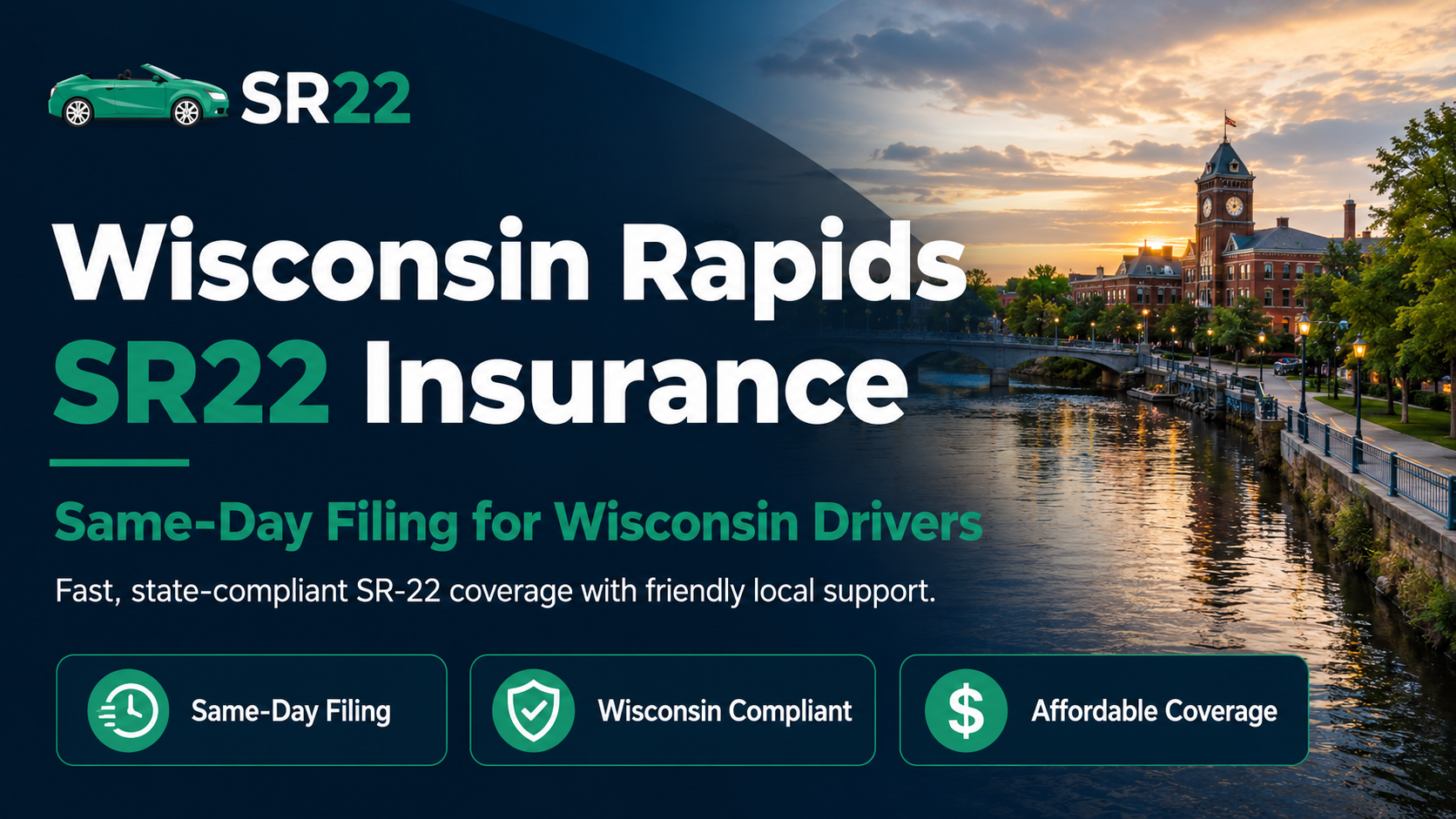 Wisconsin Rapids SR22 Insurance
