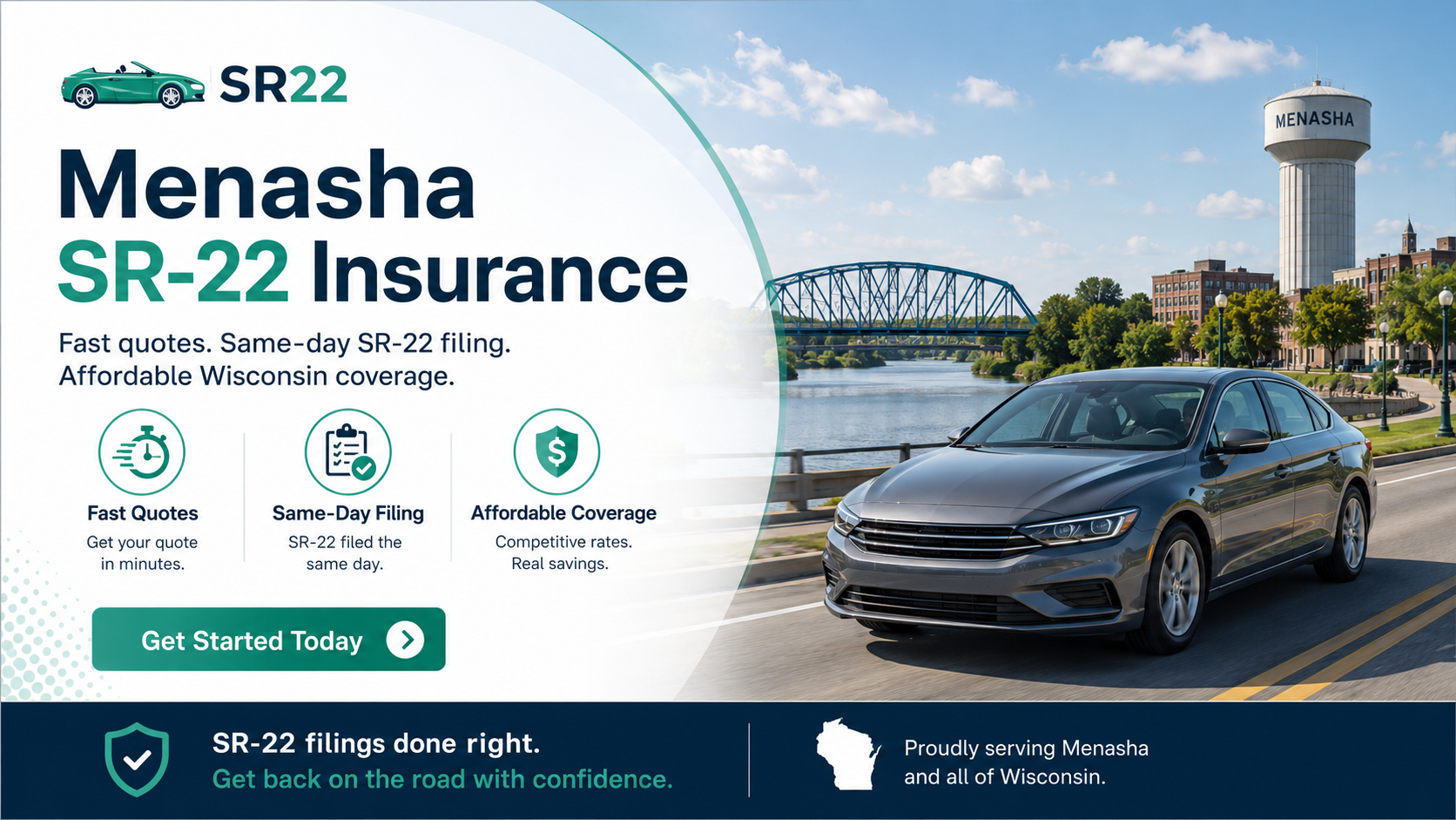 Menasha SR-22 Insurance