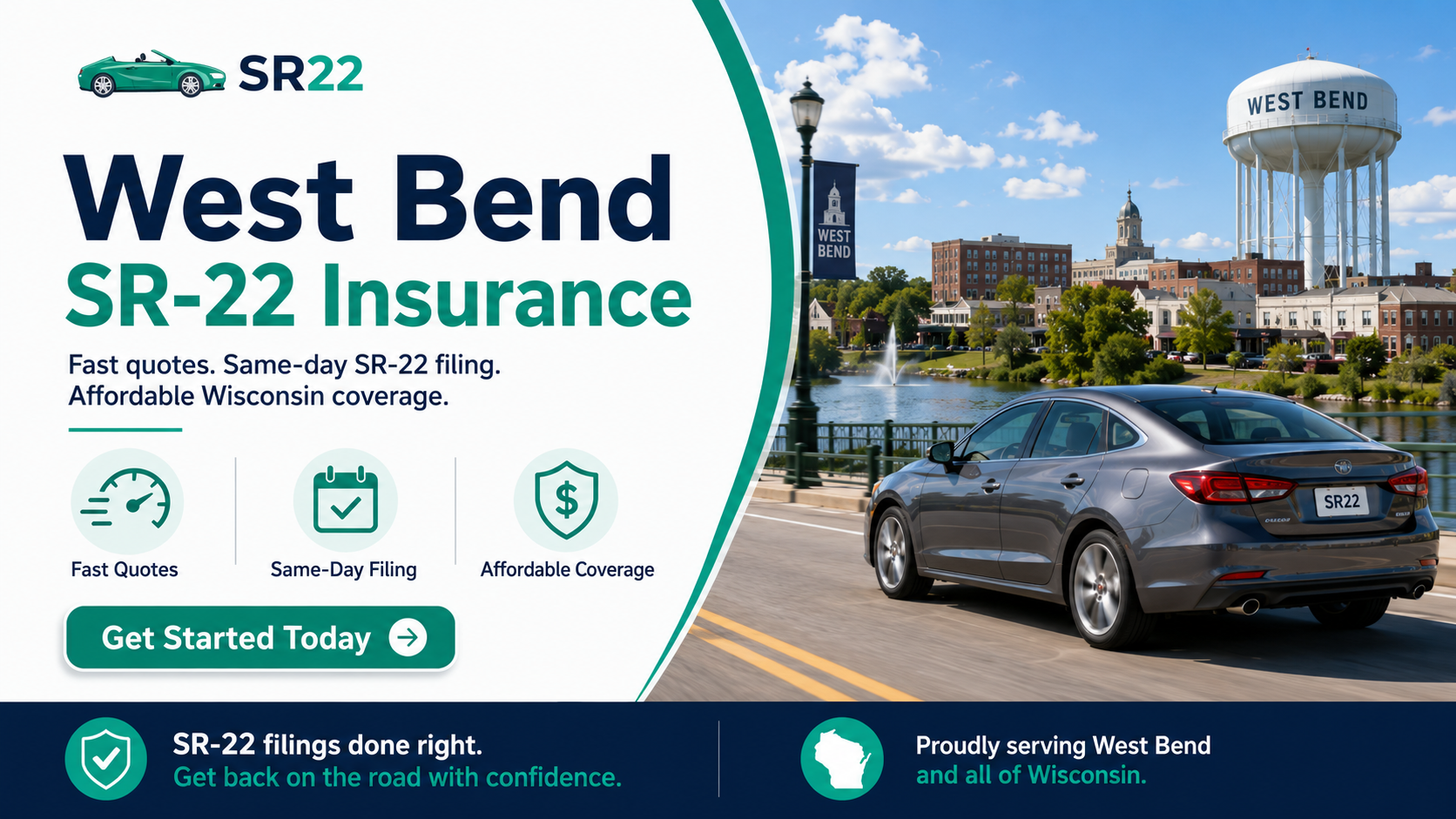 SR-22 Insurance in West Bend, WI