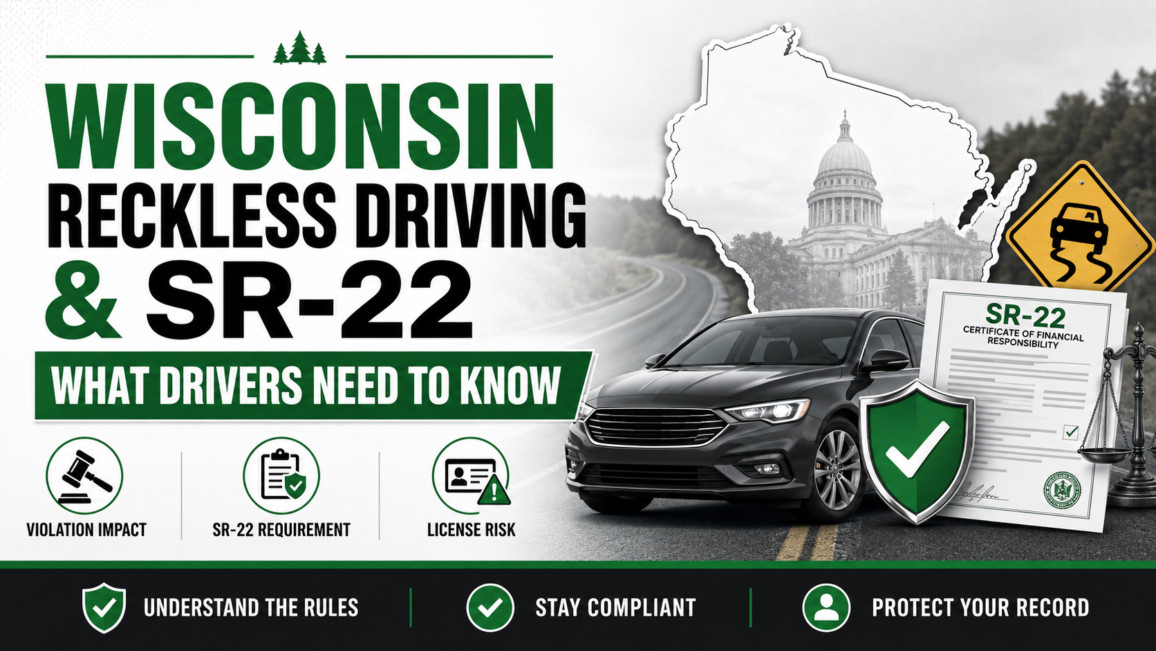 I Got a Reckless Driving Ticket in Wisconsin—Do I Need SR-22?