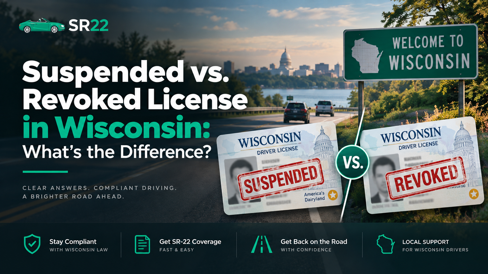 Suspended vs. Revoked License in Wisconsin